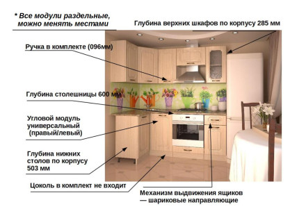 Грецкий орех - 12а (1100х2000 мм)